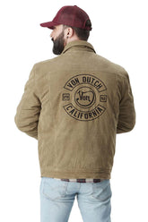 Veste Von Dutch en Velours Côtelé  Camel